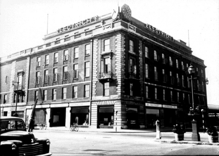 Ferensway YEB Building 1950s.