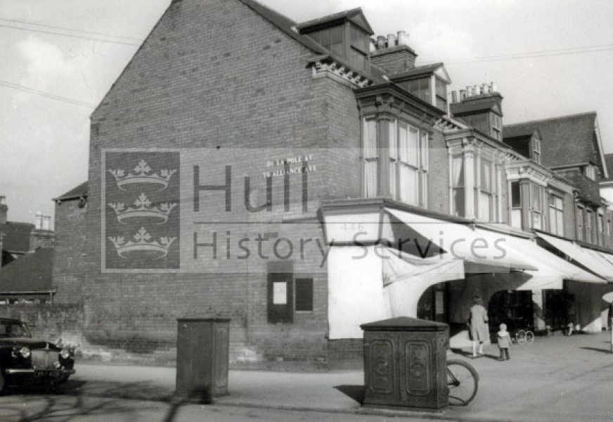 De La Pole Avenue 1959, courtesy of Hull History Services.